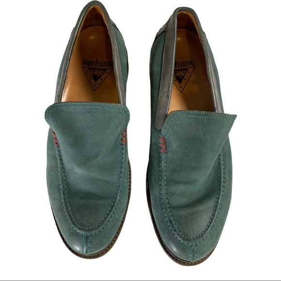 John Fluevog 8 Men’s Loafer Slip On Leather. - Picture 7 of 8